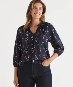 Modern Mini Floral Top