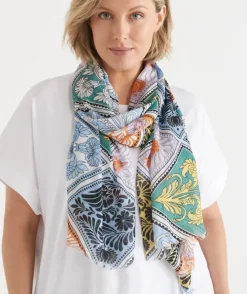 Mosaic Print Scarf