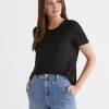 Pleat Back Tee