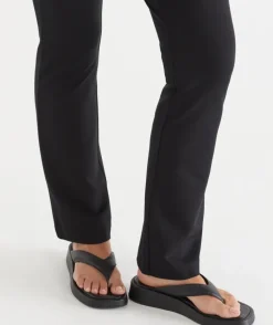 Ponte Tailored Pant - Black