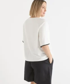 Raglan Trim Short Sleeve T-Shirt