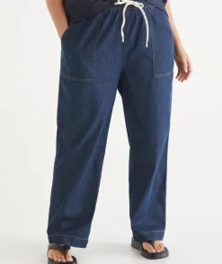 Relaxed Denim Pant