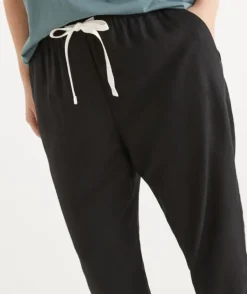Relaxed Drawstring Tapered Pant
