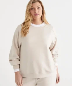 Relaxed Fit Jersey Jumper