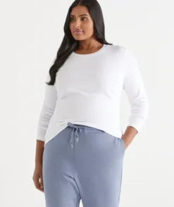 Rib Long Sleeve Tee