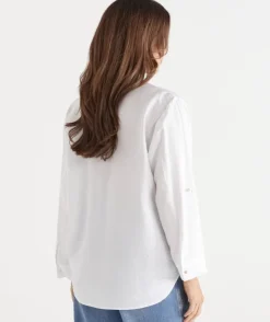 Roll Tab Sleeve Shirt