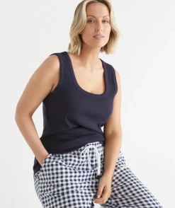 Scoop Shelf Bra Pyjama Tank