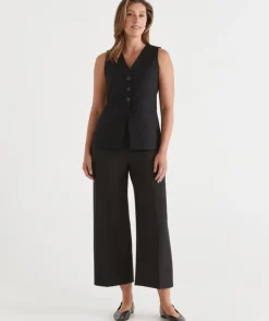 Seam Detail Culotte Pant