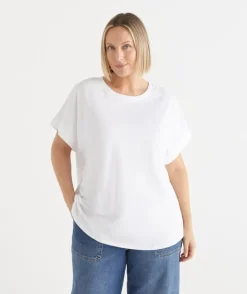 Short Sleeve Extended Cuff Tee
