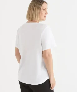 Slub Crew Neck T-Shirt