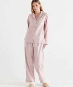 Spot Flannelette Pyjama Set