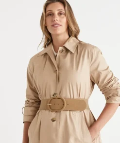 Suede Stretch Belt