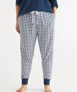 Tapered Gingham Pyjama Pant