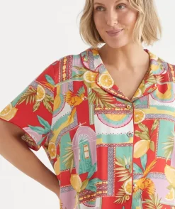 Tropical Sunset Novelty Pyjama Set