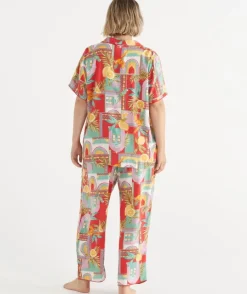 Tropical Sunset Novelty Pyjama Set