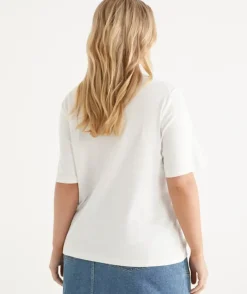 Twist Detail Short Sleeve Tee