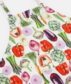 Vegetable Print Apron