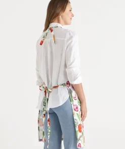 Vegetable Print Apron