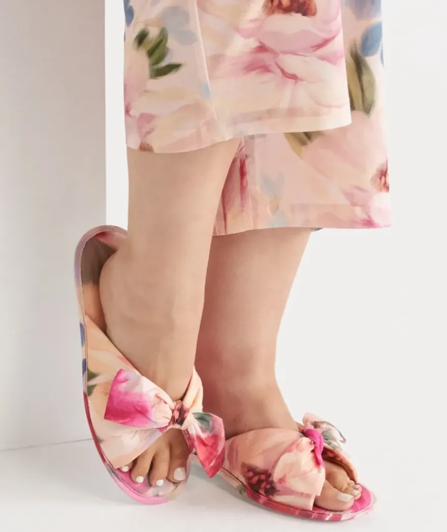 Vintage Floral Slipper