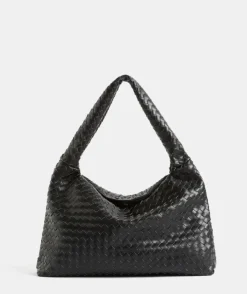 Weave Trapeze Shoulder Bag