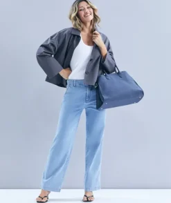 Wide Leg Jean - Light Wash