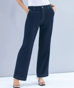 Wide Leg Jean - Rinse Wash