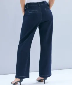 Wide Leg Jean - Rinse Wash
