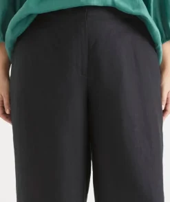 Wide Leg Tailored Linen Pant
